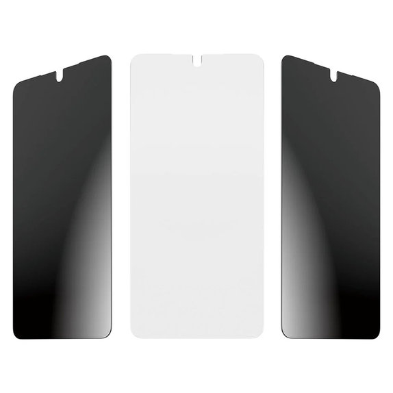 Закалено стъкло UWF 2-Way Privacy с FASTFIT In-A-Box за Samsung Galaxy S26, Прозрачно, PanzerGlass