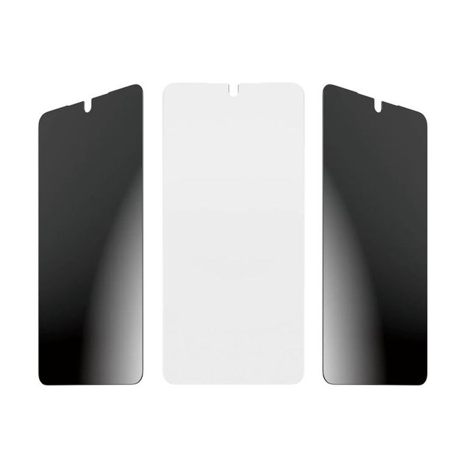 UWF 2-Way Privacy закалено стъкло с FASTFIT In-A-Box за Samsung Galaxy S26+, прозрачно, clear, PanzerGlass