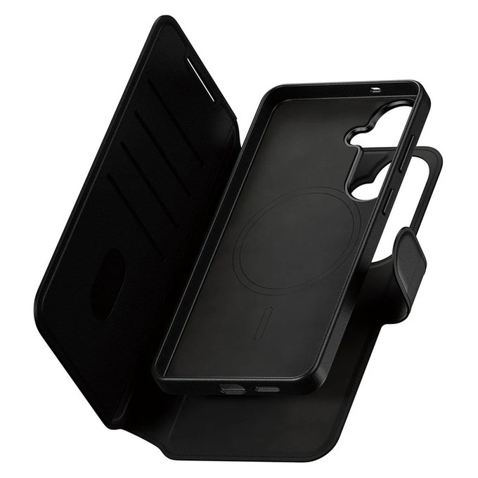 Калъф Tango Wallet Two-In-One с QI за Samsung Galaxy S26+, Черно, PanzerGlass