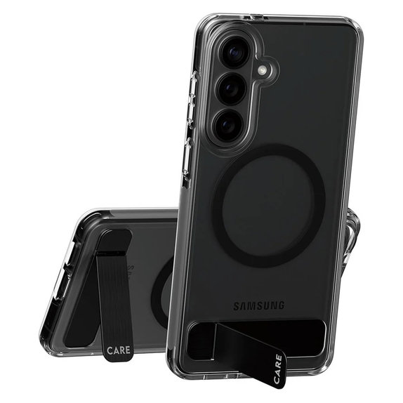 Калъф Kickstand с черно QI за Samsung Galaxy S26+, Черно, PanzerGlass