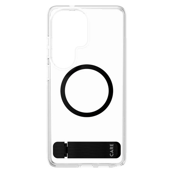 Калъф Kickstand с черно QI за Samsung Galaxy S26 Ultra, Прозрачно, PanzerGlass