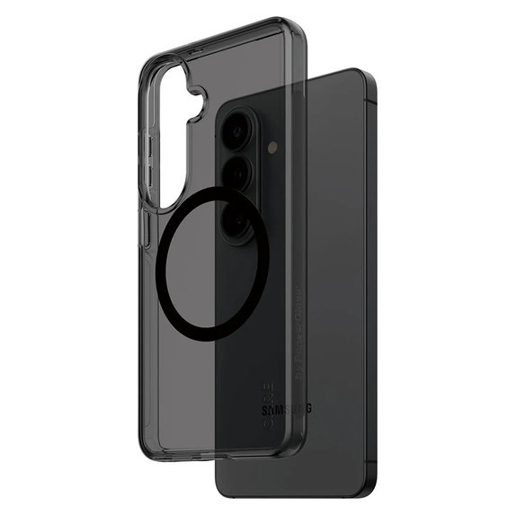 Калъф Smokey с черно QI за Samsung Galaxy S26, Черно, PanzerGlass