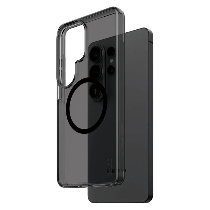 Калъф Smokey с черно QI за Samsung Galaxy S26 Ultra, Черно, PanzerGlass