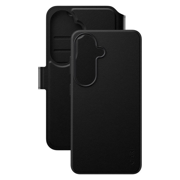 Калъф Tango Wallet Two-In-One с QI за Samsung Galaxy S26, Черно, PanzerGlass
