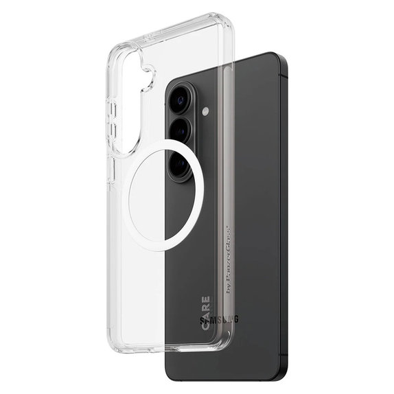 Калъф Urban Explorer с бяло QI за Samsung Galaxy S26+, Прозрачно, PanzerGlass