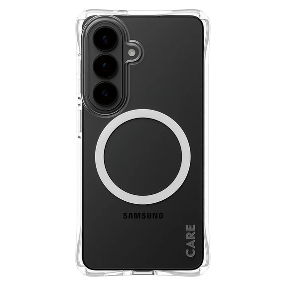 Калъф Samba с бяло QI за Samsung Galaxy S26, Прозрачно, PanzerGlass