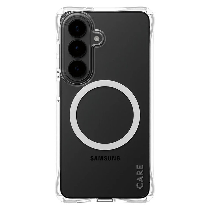 Калъф Samba с бяло QI за Samsung Galaxy S26, Прозрачно, PanzerGlass