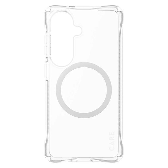 Калъф Samba с бяло QI за Samsung Galaxy S26, Прозрачно, PanzerGlass