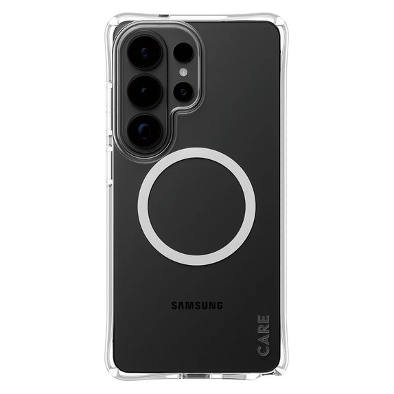 Калъф Samba с бяло QI за Samsung Galaxy S26 Ultra, Прозрачно, PanzerGlass