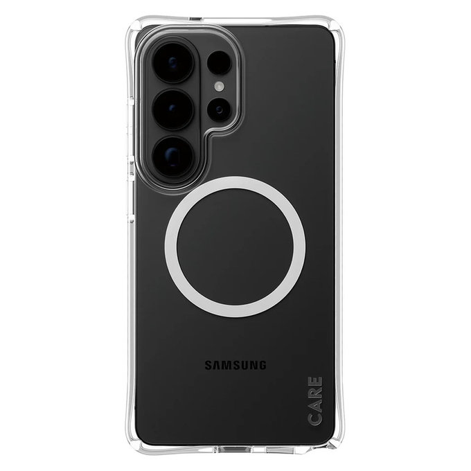 Калъф Samba с бяло QI за Samsung Galaxy S26 Ultra, Прозрачно, PanzerGlass