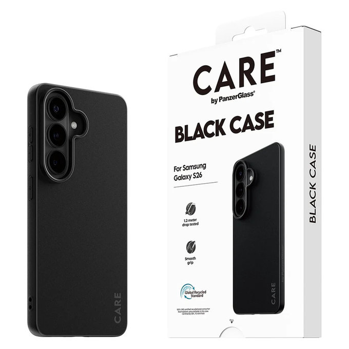 Калъф TPU за Samsung Galaxy S26, Черно, PanzerGlass
