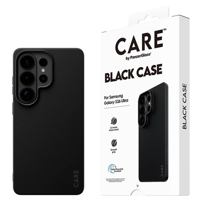 Калъф TPU за Samsung Galaxy S26 Ultra, Черно, PanzerGlass