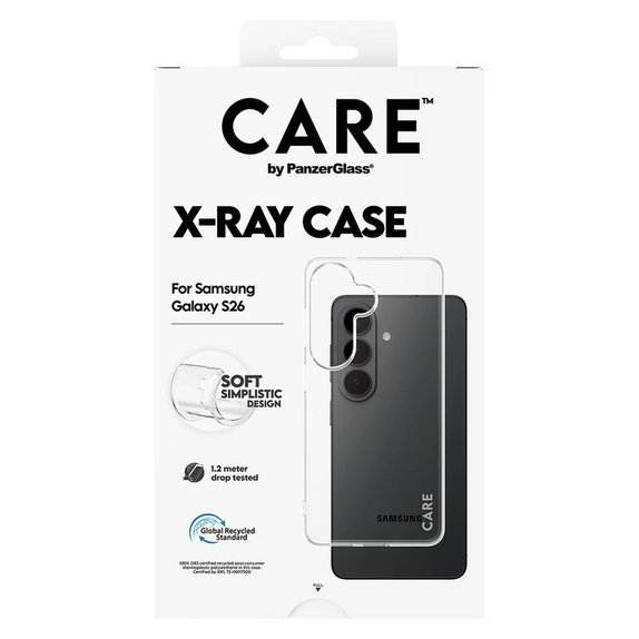 Калъф X-Ray за Samsung Galaxy S26, Прозрачно, PanzerGlass