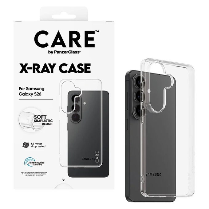 Калъф X-Ray за Samsung Galaxy S26, Прозрачно, PanzerGlass