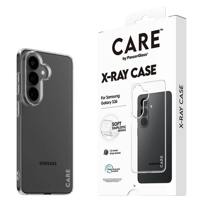 Калъф X-Ray за Samsung Galaxy S26, Прозрачно, PanzerGlass