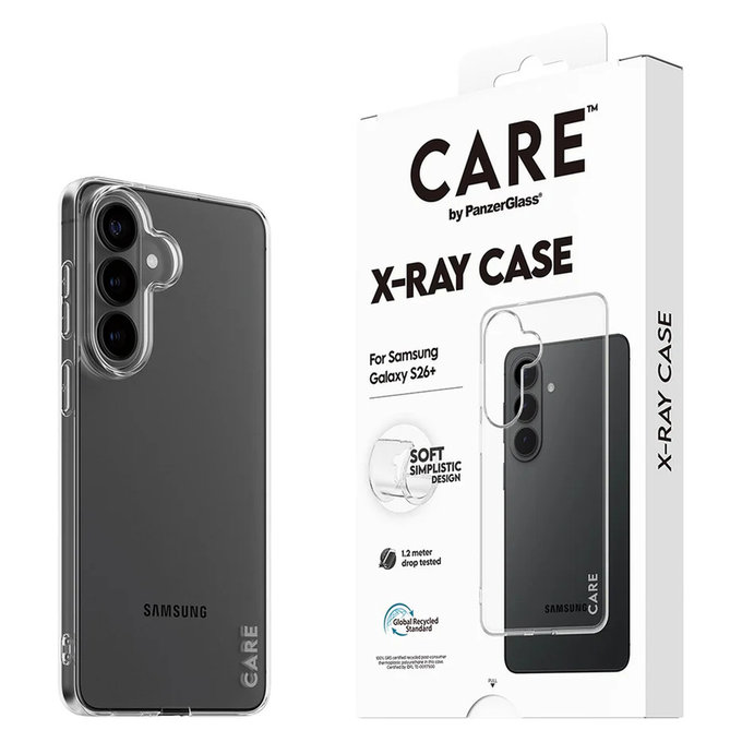 Калъф X-Ray за Samsung Galaxy S26+, Прозрачно, PanzerGlass