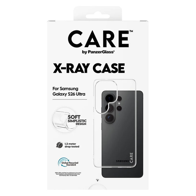 Калъф X-Ray за Samsung Galaxy S26 Ultra, Прозрачно, PanzerGlass