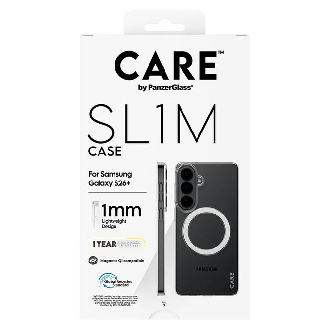 Калъф SL1M за Samsung Galaxy S26+, Прозрачно, PanzerGlass