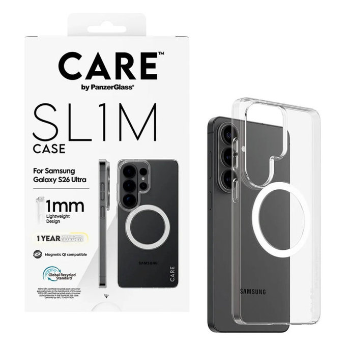 Калъф SL1M за Samsung Galaxy S26 Ultra, Прозрачен, Transparent, PanzerGlass
