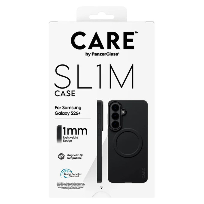 Калъф SL1M за Samsung Galaxy S26+, Черно, PanzerGlass