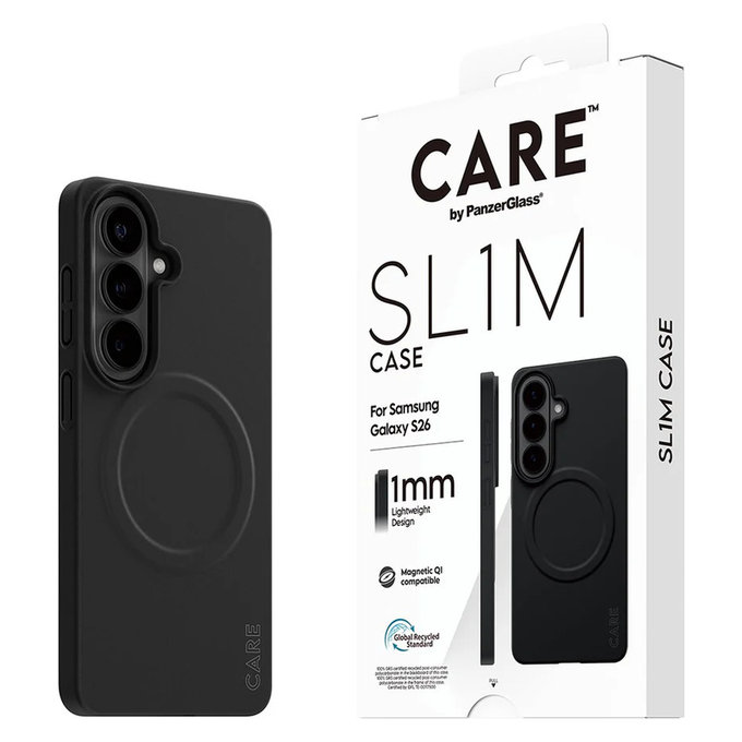 Калъф SL1M за Samsung Galaxy S26, Черно, PanzerGlass