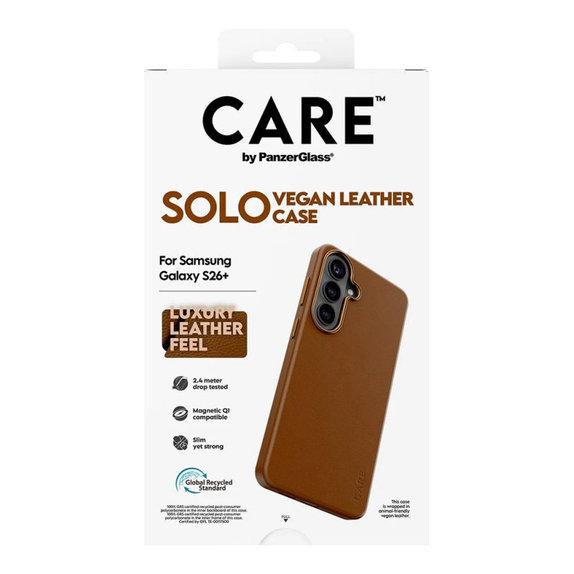 Калъф Solo за Samsung S26+, Кафяво, CARE