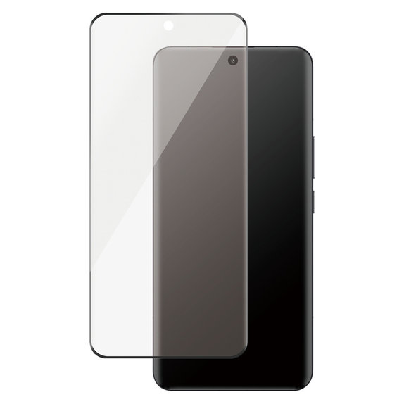 Закалено стъкло UWF за Honor Magic8 Pro, Черно, PanzerGlass