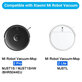 Комплект резервни части за Xiaomi Mi Robot Vacuum Mop 2 Pro, 2 Lite (2x Основна четка, 4x Филтър, 4x Странична четка, 4x Моп кърпа, 4x Торба за прах)
