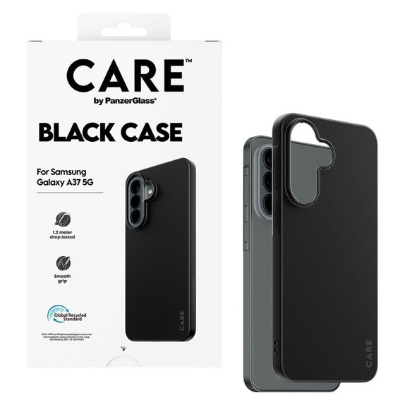 Калъф TPU за Samsung A37, Черно, CARE