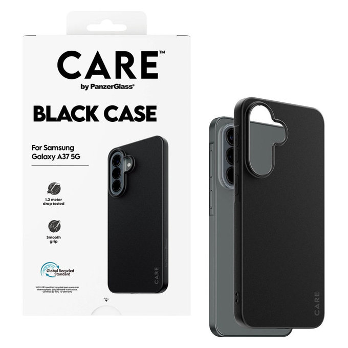 Калъф TPU за Samsung A37, Черно, CARE