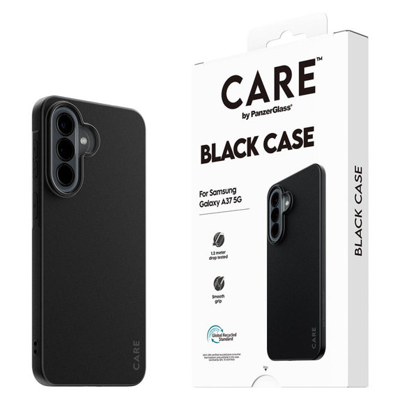 Калъф TPU за Samsung A37, Черно, CARE