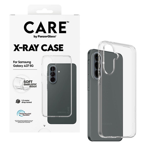 Калъф X-Ray за Samsung Galaxy A37, Прозрачно, PanzerGlass