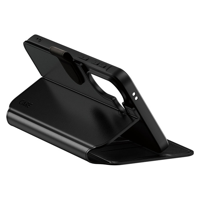 Калъф Wallet Kickstand за Samsung Galaxy A57, Черно, PanzerGlass