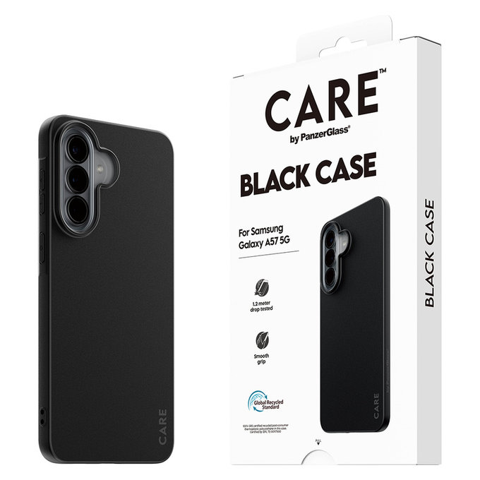 Калъф TPU за Samsung Galaxy A57, Черно, PanzerGlass