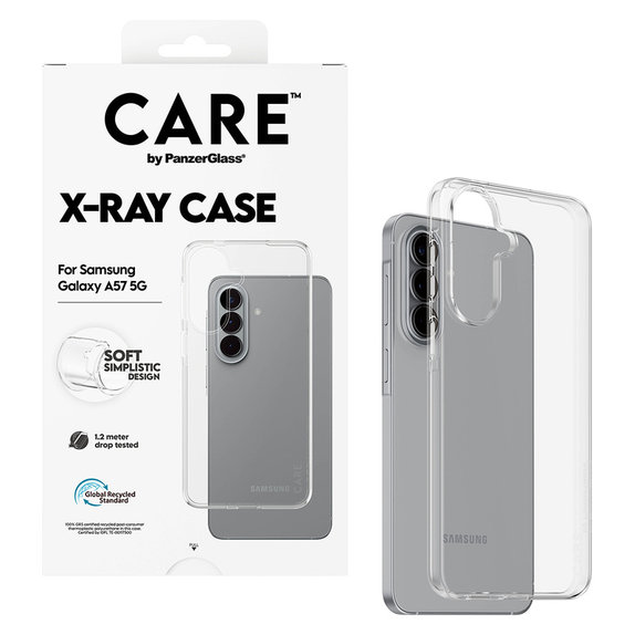 Калъф X-Ray за Samsung Galaxy A57, Прозрачно, PanzerGlass