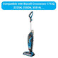 Комплект резервни части за Bissell Crosswave 17132, 2225N, 2582N, 3551N (2x въртяща се четка за килими, 2 чифта въртящи се четки за различни повърхности, 4x Филтър)