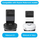 Комплект резервни части за Xiaomi Roborock Q7+, Q7 Max, Q7 Max+ (1x Основна четка, 2x Филтър, 2x Странична четка – бяла, 2x Моп кърпа, 2x Торба за прах)