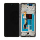 Дисплей за Motorola Moto G86 5G, Тъчскрийн с рамка, Cosmic Sky, 5D68C30475, Genuine Service Pack