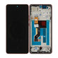 Дисплей за Motorola Moto G86 5G, Тъчскрийн с рамка, Chrysanthemum, 5D68C30477, Genuine Service Pack