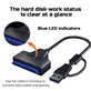 USB 3.0 / USB-C към SATA адаптер за 2.5" и 3.5" HDD/SSD, със захранващ адаптер