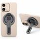 Магнитен държач за телефон със стойка, съвместим с MagSafe, черен