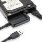 USB 2.0 към IDE / SATA адаптер за 2,5" и 3,5" HDD/SSD, с EU захранване