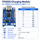 Модул за зареждане TP4056 за Li-ion батерия 18650, USB-C, 1 A