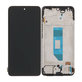 Дисплей OLED за Xiaomi Redmi Note 14 4G, Black, Тъчскрийн с рамка