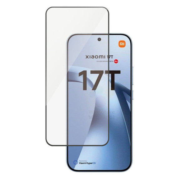 Закалено стъкло UWF за Xiaomi 17T, Черен, PanzerGlass