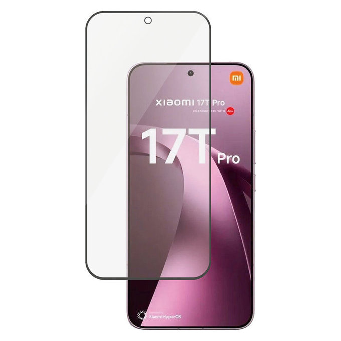 Закалено стъкло UWF за Xiaomi 17T Pro, Черен, PanzerGlass