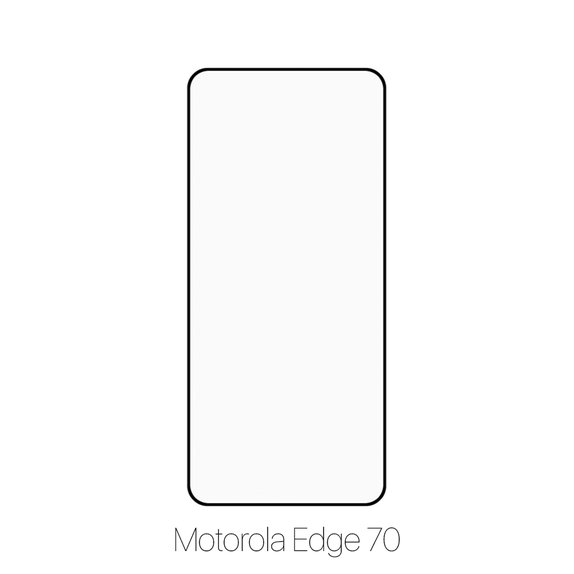 Закалено стъкло FullCover за Motorola Edge 70, FixPremium