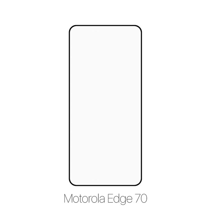 Закалено стъкло FullCover за Motorola Edge 70, FixPremium