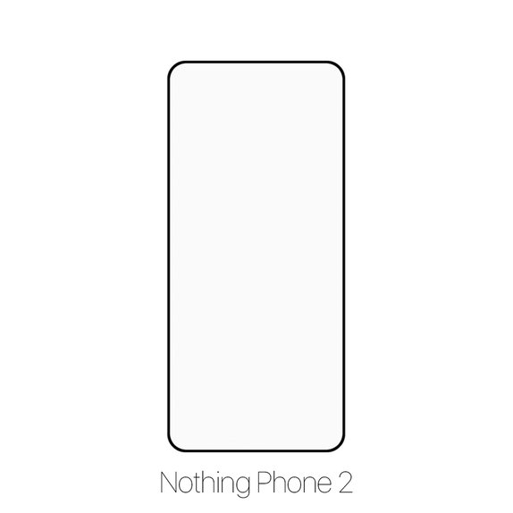 Закалено стъкло FullCover за Nothing Phone 2, FixPremium