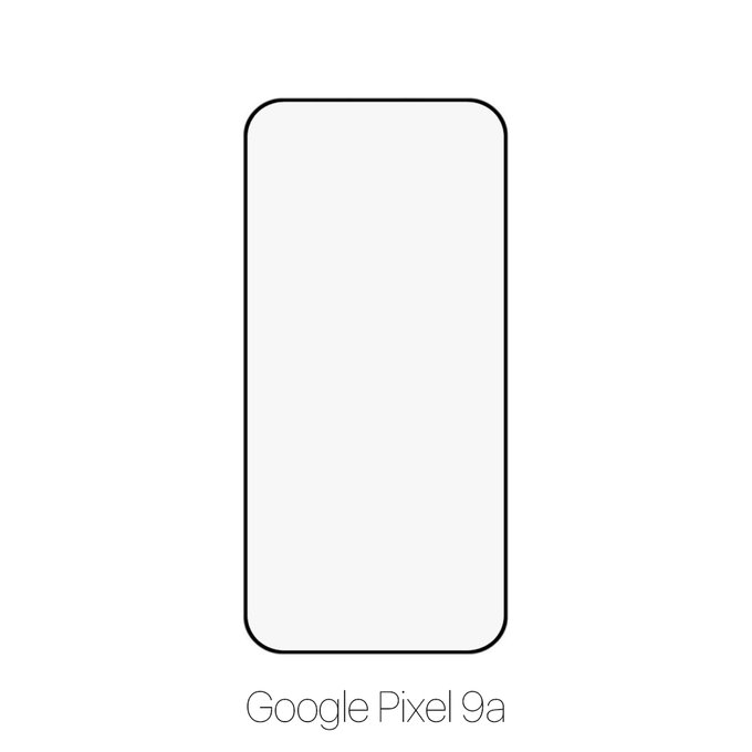 Закалено стъкло FullCover за Google Pixel 9a, FixPremium